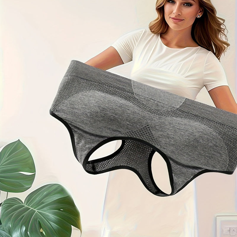 Breathable Plus Size Sports Bra Without Steel Ring, Seamless Hollow Mesh Thin Sports Yoga Bra