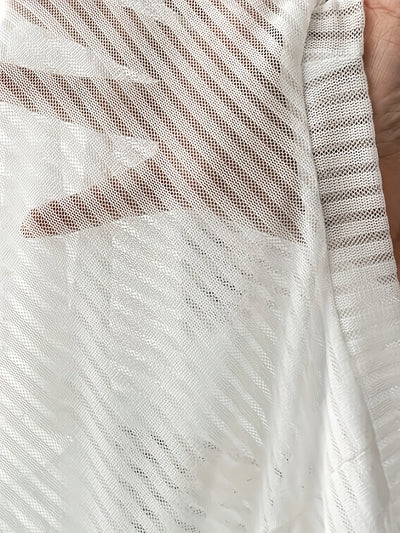 Plus Size Fashion Sports Yoga Letter Print Striped Mesh T-Shirt Two-Piece Set