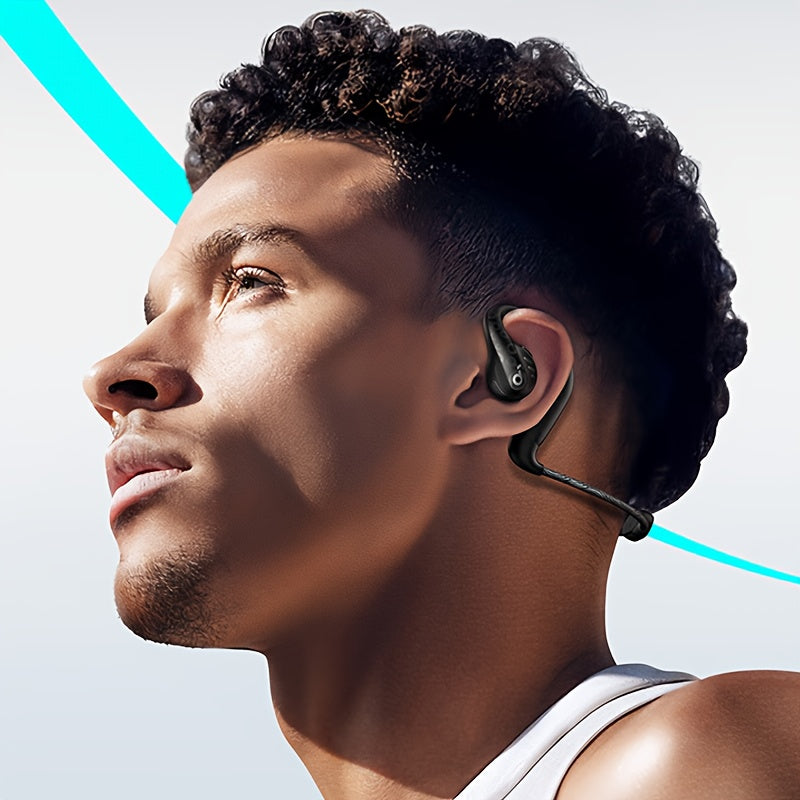 Soundcore AeroFit Pro Wireless Earbuds, Open-Ear Design for Comfortable Long-Term Wear, Strong Sound Quality, 2-in-1 Use, Built-in Microphone, 16.2mm Speakers, USB-C Charging, Ideal for Running and Outdoor Activities, Outdoor