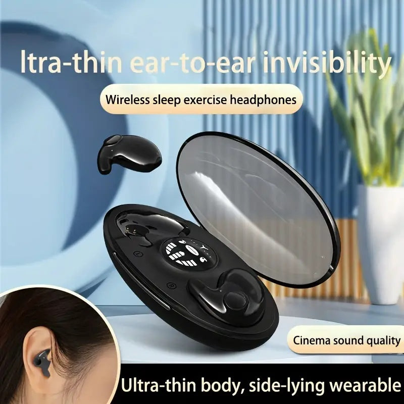 True Wireless Earbuds, Ultra-Thin Sleep Headphones