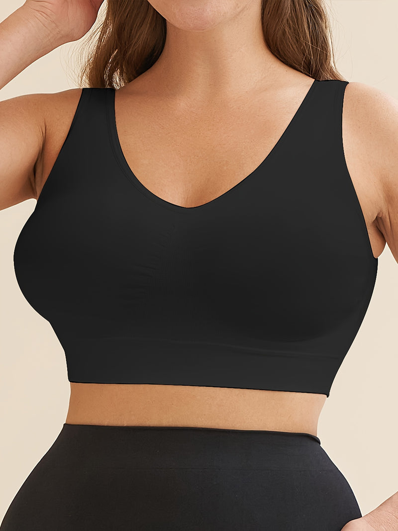 Plus Size Sports Bra for Running and Yoga
