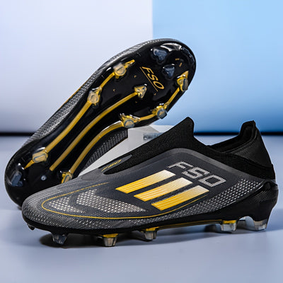 Men'S Outdoor Sports Football Shoes, Professional Match Training Cleats with High-Quality and Stylish Design, Breathable Upper for Secure Toe Protection, Featuring 3D Gradient Technology, Agile and Precise Ball Control, Comfo