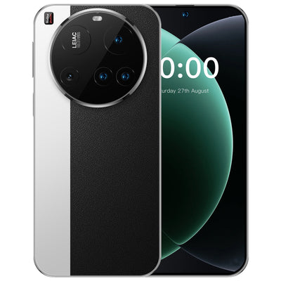 Ultra-thin 8GB + 256GB smartphone, supports expansion of 128GB, Android 13/ Equipped with a 7.3-inch screen, dual SIM design, 1440 x 3200 resolution, up to 6800mAh long-lasting battery, equipped with charger + USB cable + hea