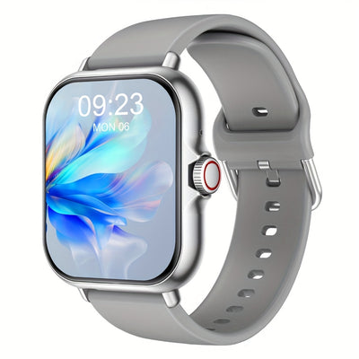 Multifunctional Sports Smart Watch, 1.83-inch Full Touch Screen Wireless Calling and Messages, Fitness Tracking Smart Watch with Multiple Sports Modes, Compatible with for iphone and Android Phones, Smart Watch Suitable for W