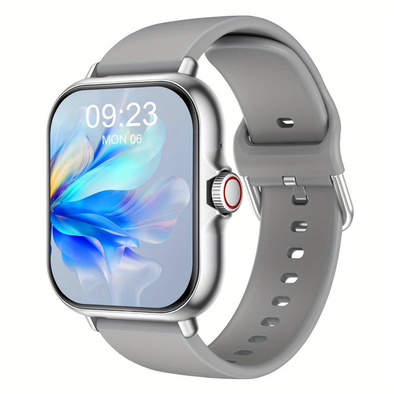 Multifunctional Sports Smart Watch, 1.83-inch Full Touch Screen Wireless Calling and Messages, Fitness Tracking Smart Watch with Multiple Sports Modes, Compatible with for iphone and Android Phones, Smart Watch Suitable for W