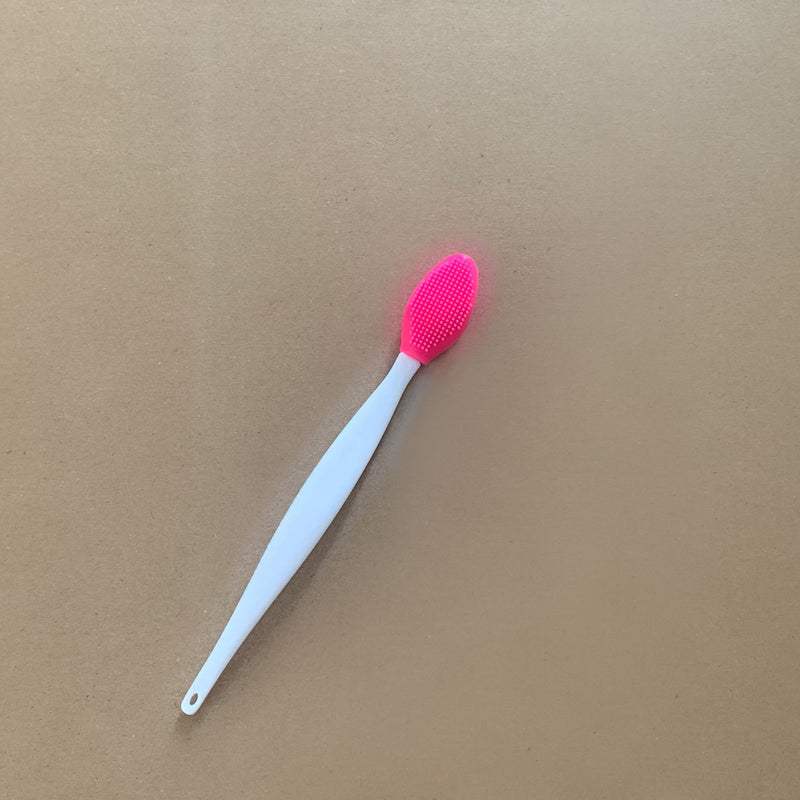 فرشاة سيليكون لغسل الوجه وتقشير الأنف وتنظيف الرؤوس السوداء مع رأس بديل