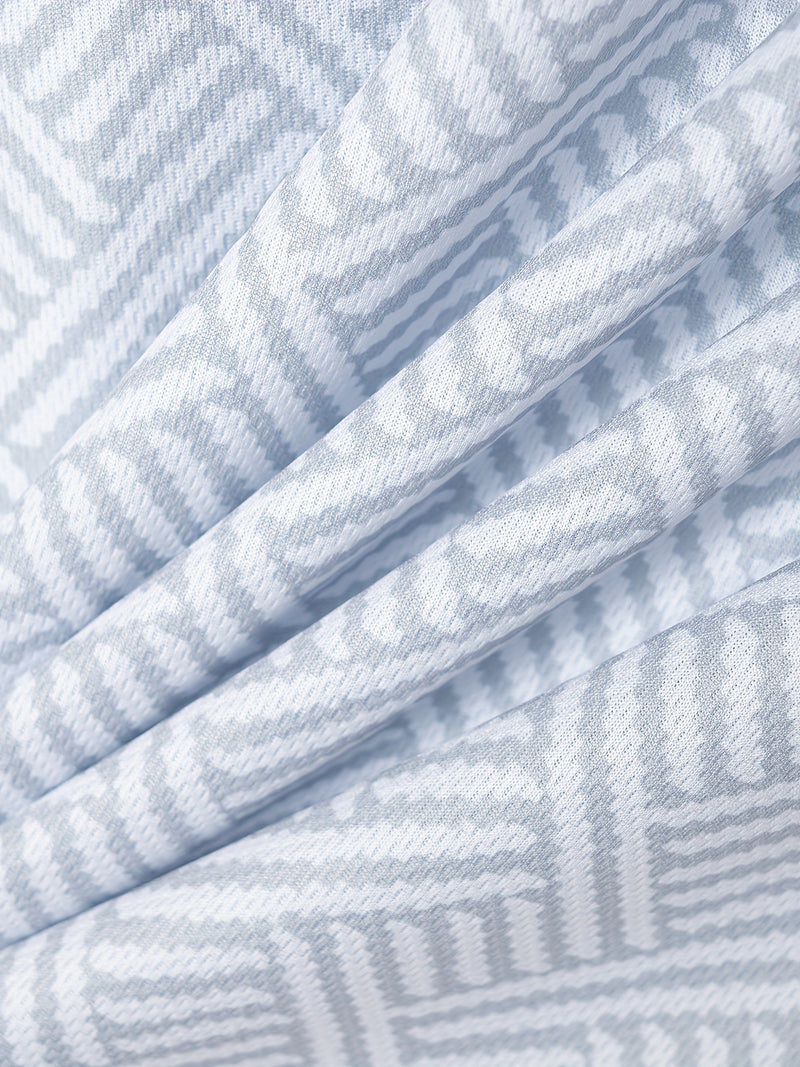 تي شيرت رجالي بأكمام قصيرة + شورت بدلة رياضية كاجوال باللون الأزرق