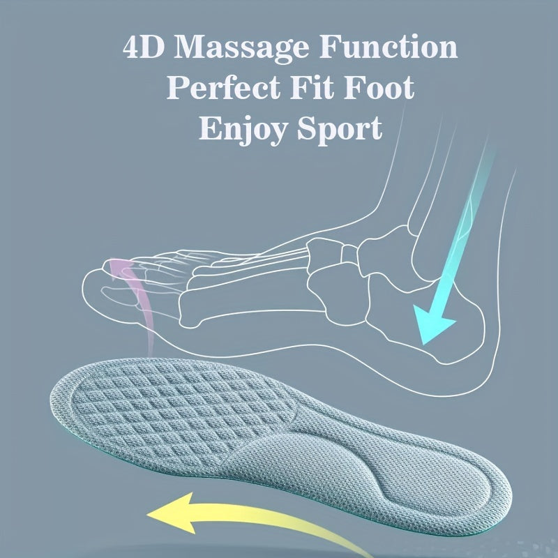 2pcs/1pair 5D Memory Sponge Men&