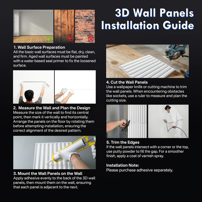 33pcs 3D Diamond Illusion Wall Panels, PVC Material, 29.97cm x 29.97cm, Black & White Geometric Design for Modern Living Room, Bedroom, Kitchen, and TV Wall Accents, Room Decor