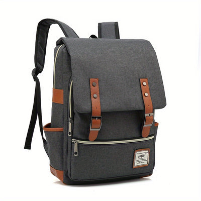 Student Backpack Travel Backpack Outdoor Casual Bag For Men And Women Computer Bag Shoulder Bag Multi-purpose Backpack With Belt Decoration