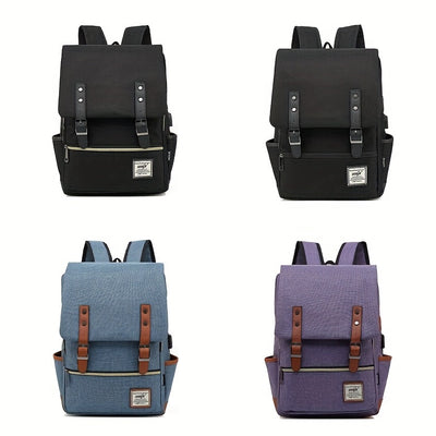 Student Backpack Travel Backpack Outdoor Casual Bag For Men And Women Computer Bag Shoulder Bag Multi-purpose Backpack With Belt Decoration