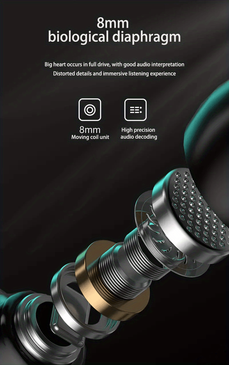 سماعات أذن لاسلكية TWS Audifonos Inalambrico 5.0 داخل الأذن مقاومة للماء، سماعة أذن صغيرة ستيريو لهاتف Xiaomi وهاتف Iphone وسماعات أذن للألعاب