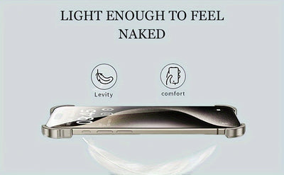 Aerospace Grade Aluminum Metal Armor Mobile Phone Case - New in the Third Quarter of 2024, Suitable for iPhone16/15 Series - Minimalist High-Strength Protection, Advanced Protective Case - Unique Reinforced Protection Design