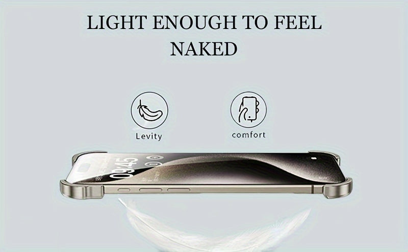 Aerospace Grade Aluminum Metal Armor Mobile Phone Case - New in the Third Quarter of 2024, Suitable for iPhone16/15 Series - Minimalist High-Strength Protection, Advanced Protective Case - Unique Reinforced Protection Design