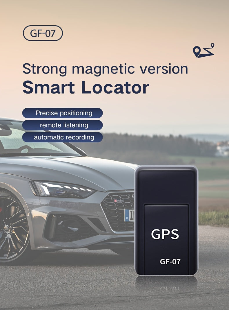 Mini Magnetic Car GPS Tracker - Real-Time Location Device, No SIM Card Needed, 2G Network Support, Rechargeable Lithium Battery, Universal Mounting, Perfect for Fleet Management and Personal Vehicle Tracking, Vehicle Tracking