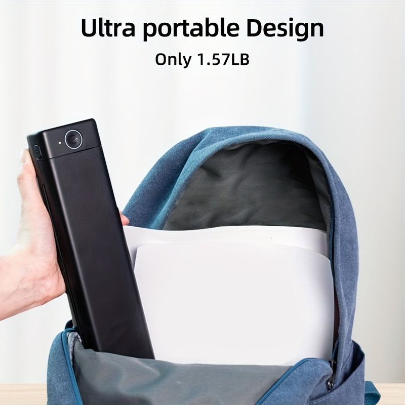 Wireless Portable Printer M08F: 21.59x27.94cm Thermal Printer, Ink Free, Mobile Printer That Can Be Used For Business, Office, Home, And Study, Compatible With Android And IOS