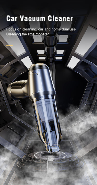 مكنسة كهربائية صغيرة لاسلكية متعددة الوظائف محمولة باليد، أداة تنظيف منزلية رطبة وجافة، مكنسة كهربائية داخلية للسيارة