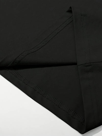 Men'S Gradient City Theme Letter Print Casual Sports T-Shirt, Polyester Crew Neck Tee, with Slight Stretch, for Summer - Versatile for Running, Training, Hiking, Daily & Casual Wear, Adult & Teen Unisex Style