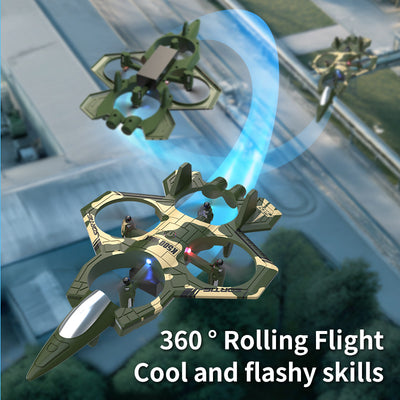 K500MAX RC Drone with 360° Flips, Throw Start, Altitude Hold, One-Key Speed Switch, Crash Resistant Design, RGB Lights, Headless Mode, 6-8 Minute Battery Life, 3m/s Max Speed, Usb Charging, Outdoor Flying, Stunt Enthusiasts,