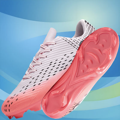 Men'S Lightweight Breathable Football Cleats with TPU Studs & EVA Cushioned Insole - All-Season Training & Match Shoes, Non-Slip Traction, Low-Top Design for Soccer, Soccer Gear, Sleek Sports Footwear, Durable Sports Footwear