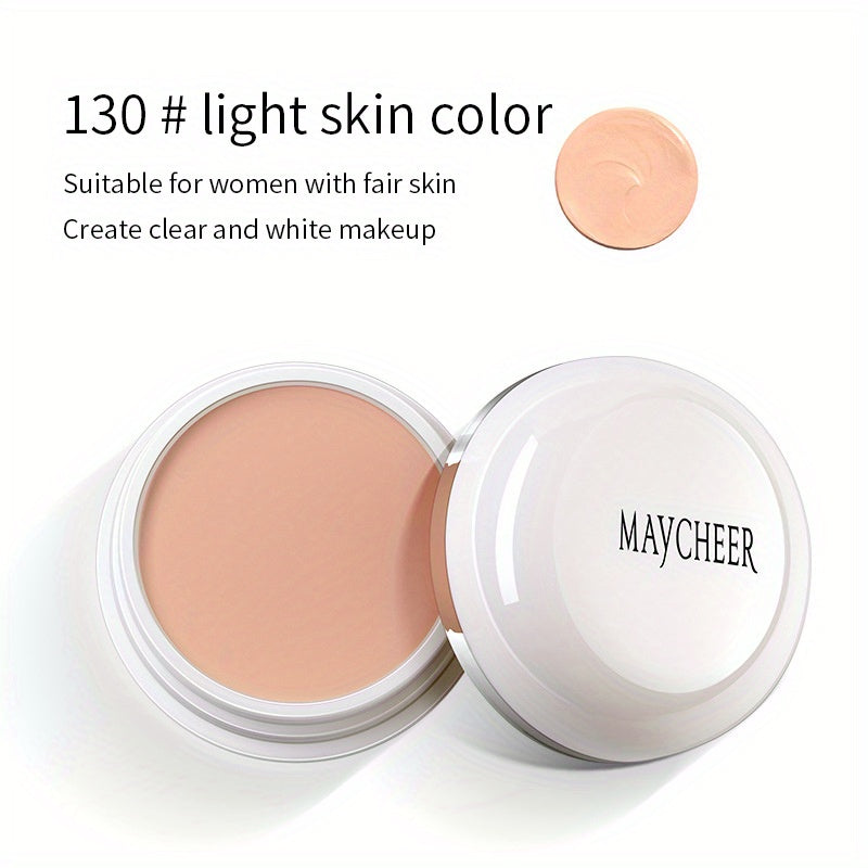 كريم إخفاء العيوب بتغطية عالية بلونين، إخفاء الهالات السوداء وعلامات حب الشباب والنمش والبقع، كريم أساس سائل مقاوم للماء يدوم طويلًا، يحتوي على سكوالين نباتي