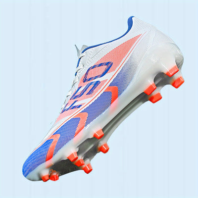 Men's All-Weather All-Terrain Football Cleats - Lightweight PU Upper & TPU Sole, Non-Slip AG Studs, All-Ground Traction, Breathable Athletic Training & Match Boots for Soccer, Football, Field Sports - All-Season Wear, Comfort