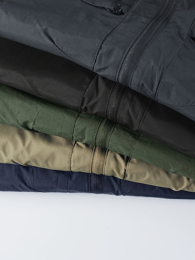 Men'S Navy Blue Sleeveless Vest with Stand Collar, Zippered Front & Side Pockets - Casual, Loose-Fit Outdoor Sports Vest for All Seasons, Polyester Fiber Lining, Perfect for Fall/Winter