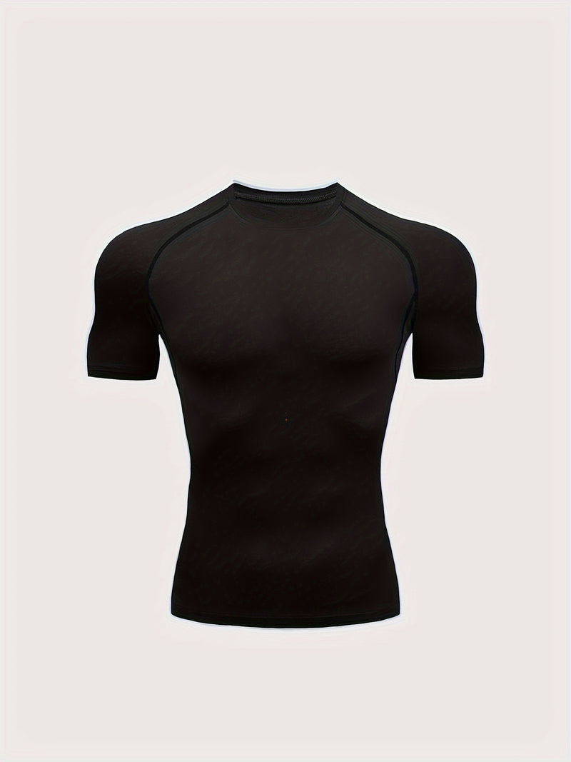 Spider Pattern Compression Shirts Men&